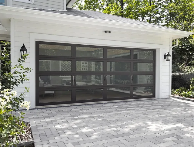 Rincon Garage Door Repair design specialist presenting custom garage door options to Rincon homeowner