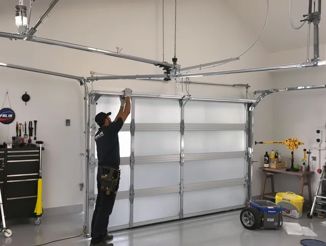 Rincon Garage Door Repair certified team performing precision garage door installation in Rincon