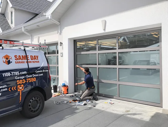 Same-day garage door repair service by Rincon Garage Door Repair in Rincon