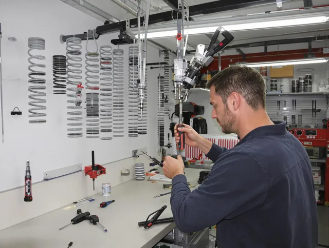 Rincon Garage Door Repair safety certified technician performing precision spring replacement in Rincon